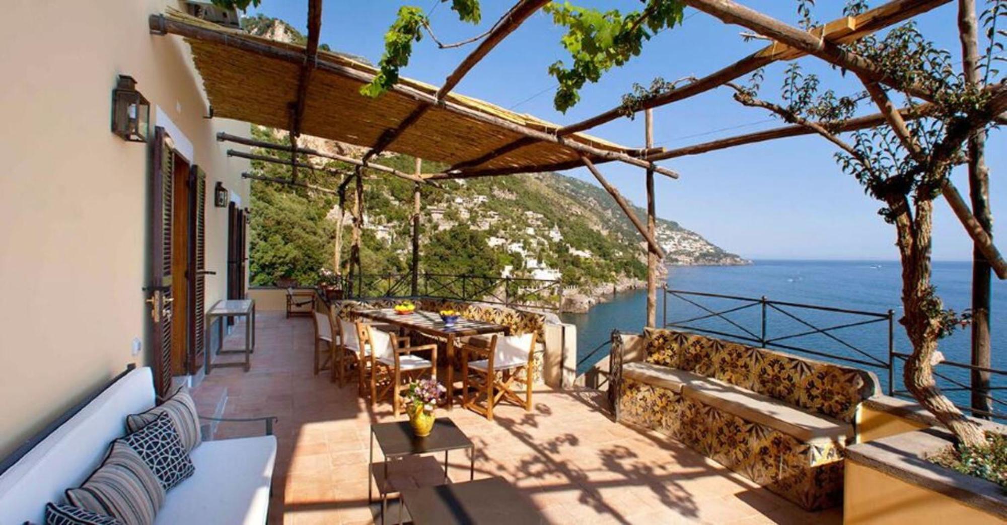 Torre Sponda - Casa Grande, Private Beach Positano Exterior photo